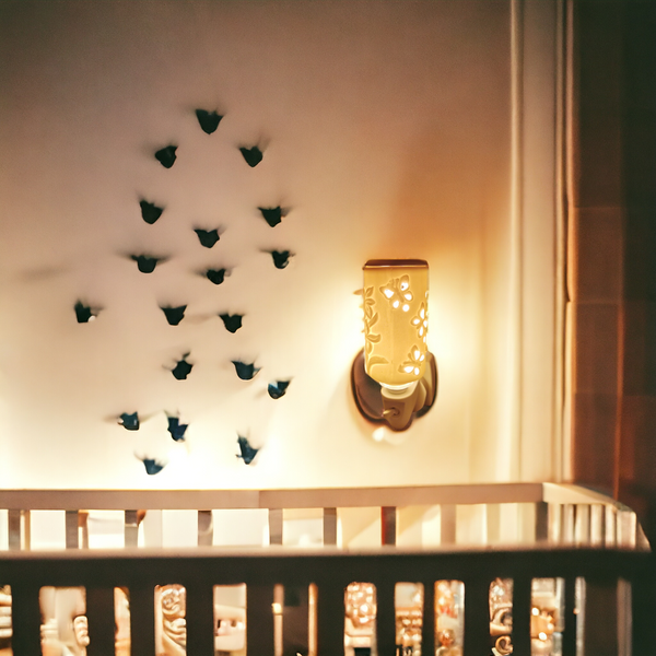 Elect Nightlight Oil Burner Butterfly b02539