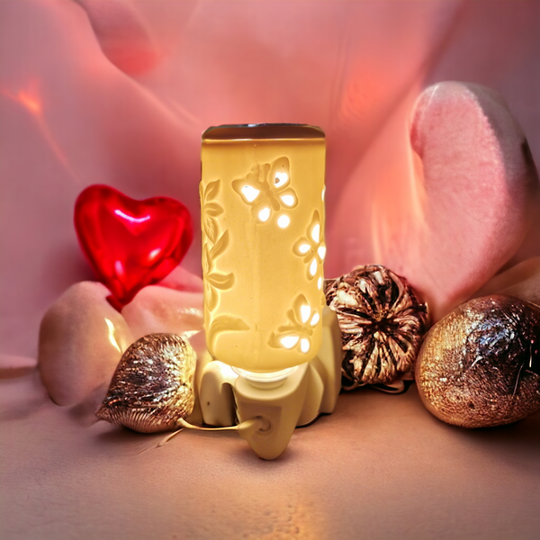Elect Nightlight Oil Burner Butterfly b02539