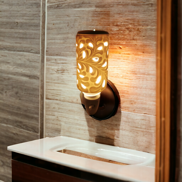 Elect Nightlight Oil Burner -Flower b5016n