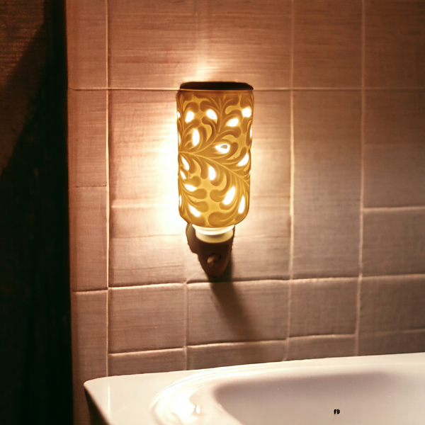Elect Nightlight Oil Burner -Flower b5016n