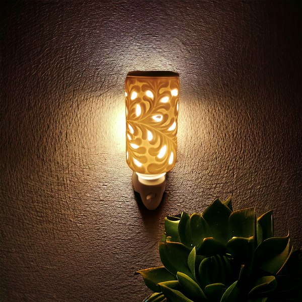 Elect Nightlight Oil Burner -Flower b5016n