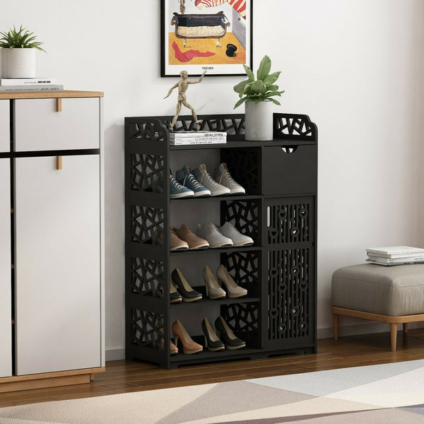 Shoe Cabinet Shoe Rack Shoe Organizer Shoe Cupboard with Drawer