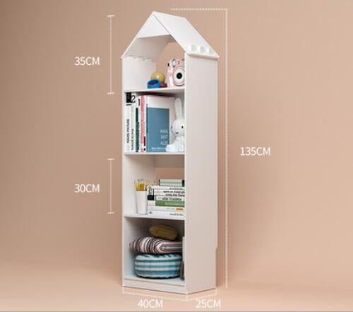 Wood Plastic Boards Furniture - Castle Book Shelves Book Organizer