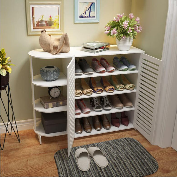 Wood Plastic Boards Furniture - Display Case Shoe Cabinet Shoe Organizer