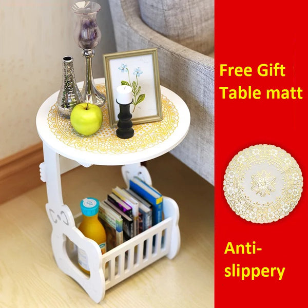 Wood Plastic Board Furnitures - Side Table with Matt \ Coffee Tea \ Side Table \ Sofa Table