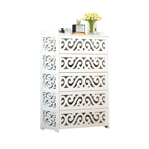 Wood Plastic Boards Furniture - Baroque Shoe Cabinet Shoe Organizer