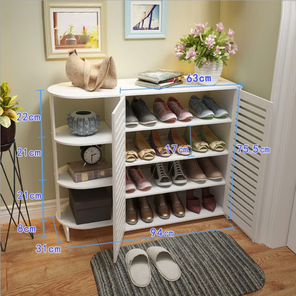 Wood Plastic Boards Furniture - Display Case Shoe Cabinet Shoe Organizer