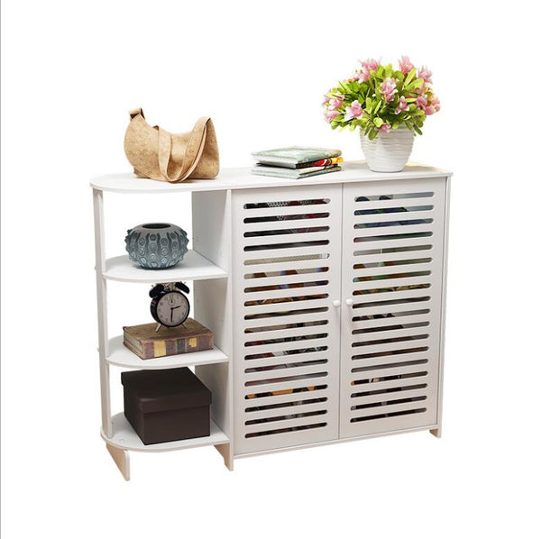 Wood Plastic Boards Furniture - Display Case Shoe Cabinet Shoe Organizer