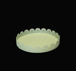Dia 25.3x5cm Laser Cut Round Cake Tray ?Large LG