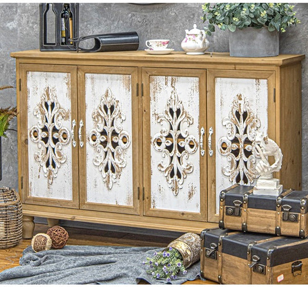 150cm Buffet Table With Solid Timber Frames + MDF Board and pattens