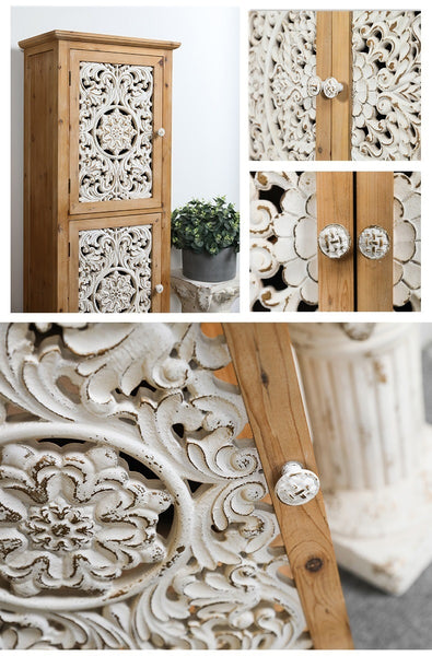 Timber Cabinet Carboard Stroage Living Room Furnitures Buffet Table