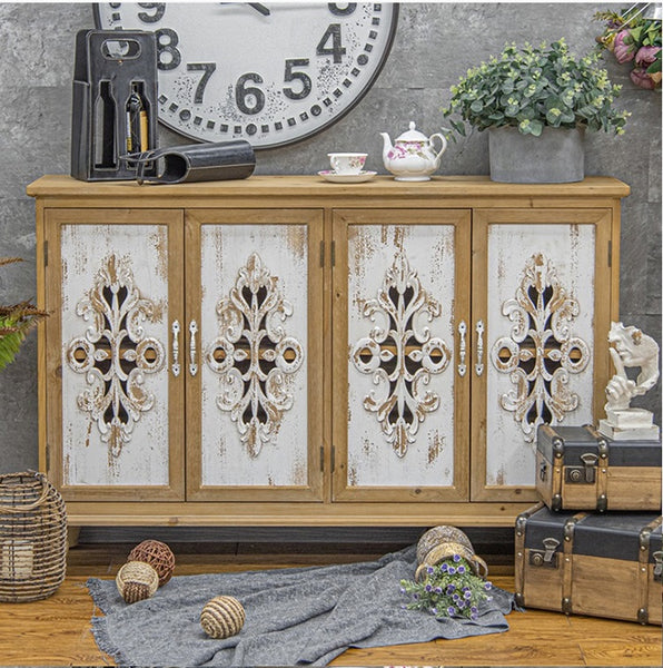 150cm Buffet Table With Solid Timber Frames + MDF Board and pattens