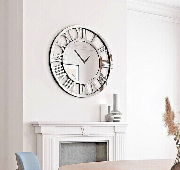 60cm New Hand Made Mirror Clock